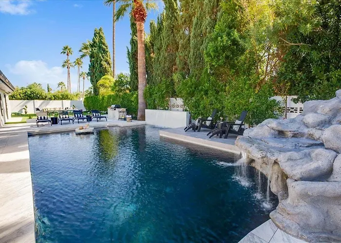 Modern Desert Heated Pool